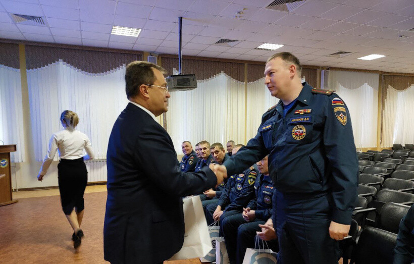 Руководители спасательных воинских формирований МЧС со всей России встретились на сборах в Ногинске