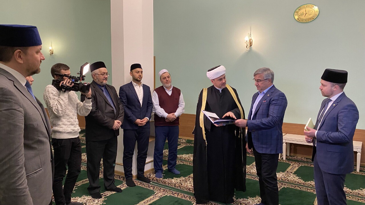 Председатель Национального Совета Всемирного конгресса татар посетил Ногинскую соборную мечеть