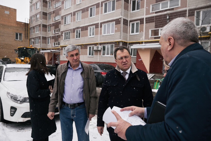 Глава Богородского округа Игорь Сухин встретился с жителями Обухова и Ногинска