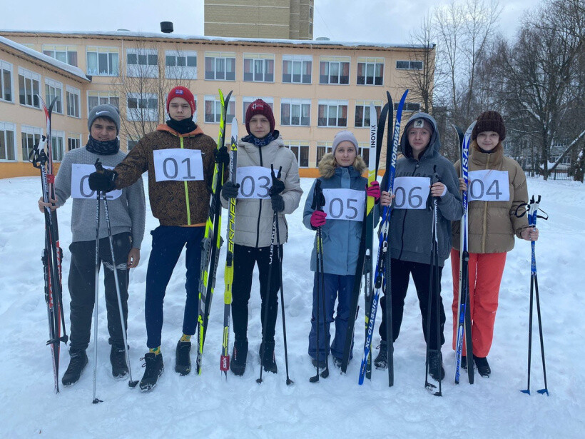 Юные богородские лыжники стали бронзовыми призёрами зимней спартакиады среди школ-флагманов образования