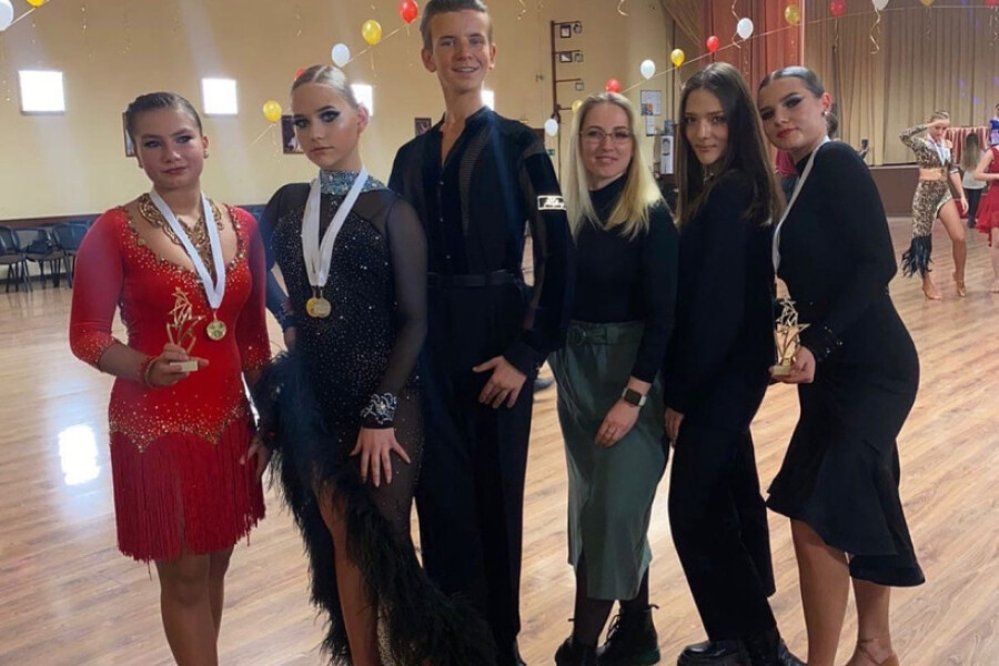 Поздравления принимают богородские танцоры - победители и призёры турнира «DanceGroup»