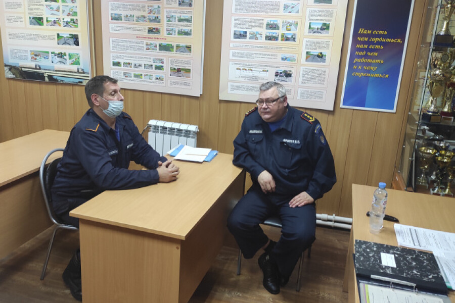 В Ногинском управлении ГКУ МО «Мособлпожспас» прошла аттестация водителей пожарной техники