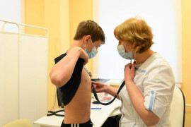 В Московской области дети могут проходить профилактические осмотры в школах