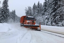 Дорожные службы Московской области обеспечат безопасный проезд транспорта на время снегопада